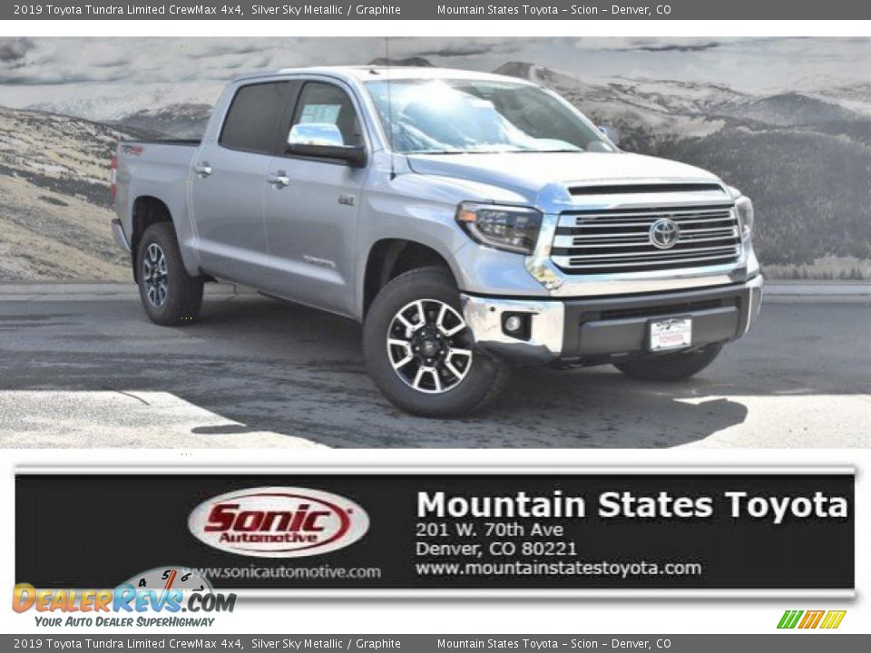 2019 Toyota Tundra Limited CrewMax 4x4 Silver Sky Metallic / Graphite Photo #1