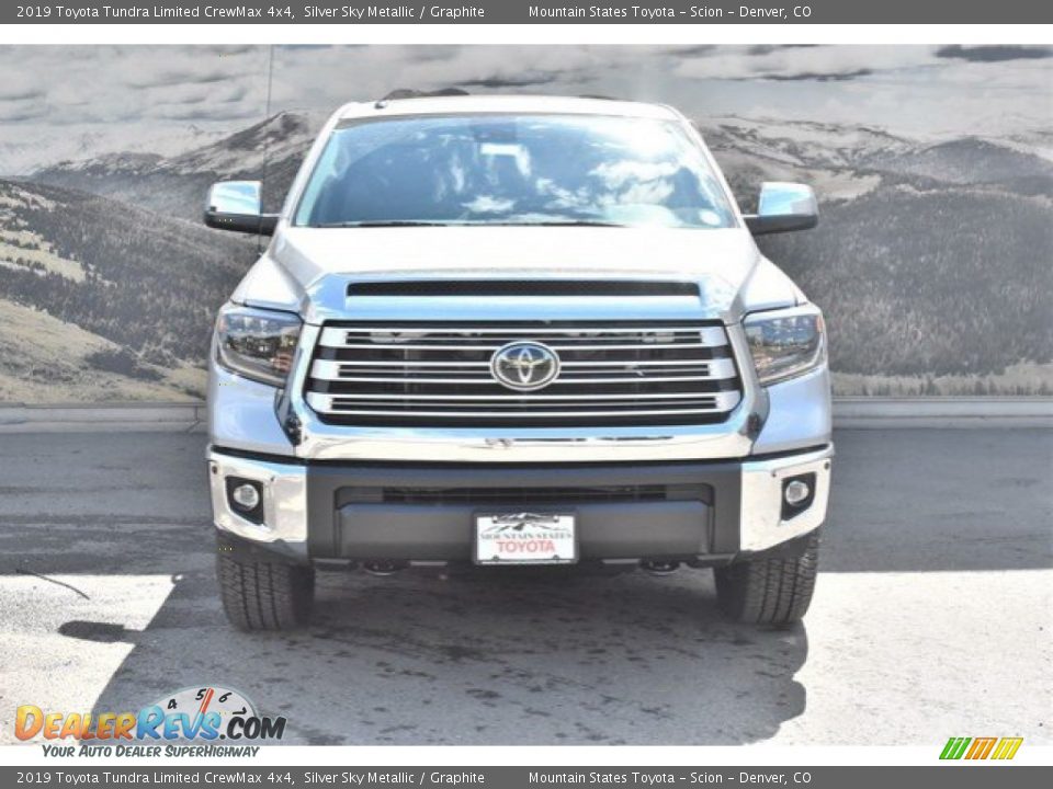 2019 Toyota Tundra Limited CrewMax 4x4 Silver Sky Metallic / Graphite Photo #2