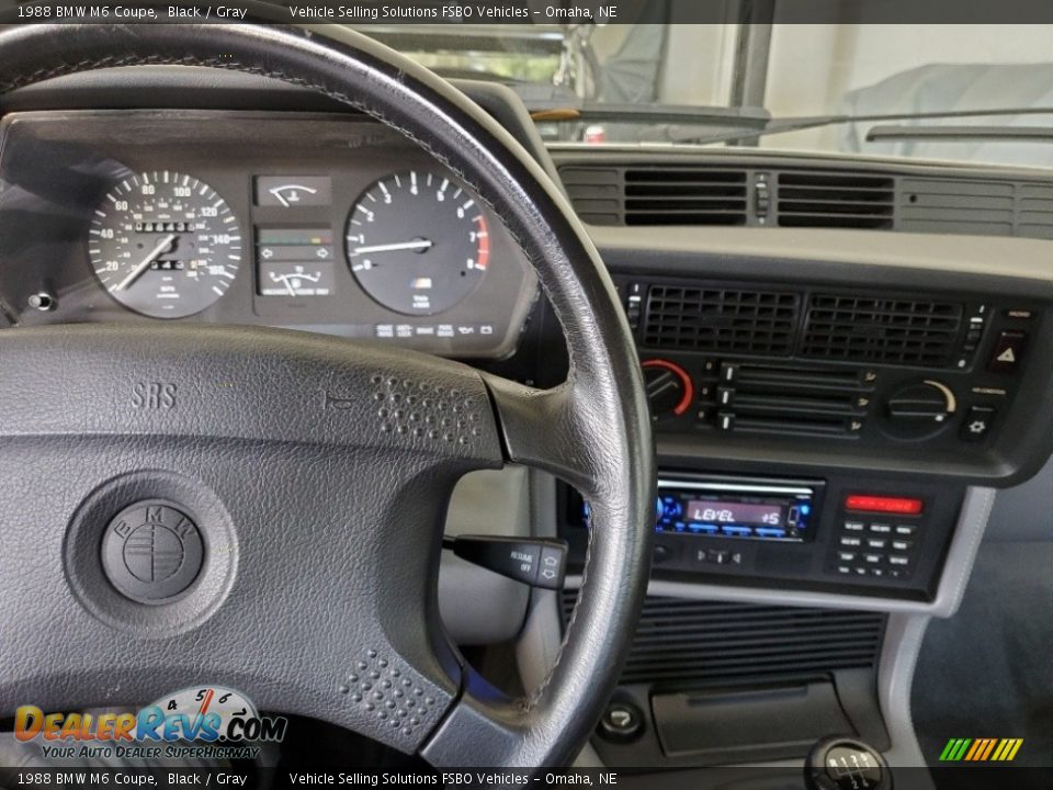 Controls of 1988 BMW M6 Coupe Photo #4