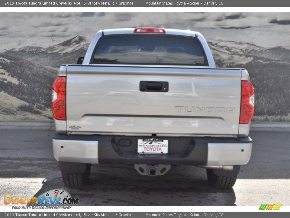 2019 Toyota Tundra Limited CrewMax 4x4 Silver Sky Metallic / Graphite Photo #4