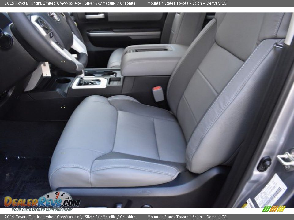 2019 Toyota Tundra Limited CrewMax 4x4 Silver Sky Metallic / Graphite Photo #6