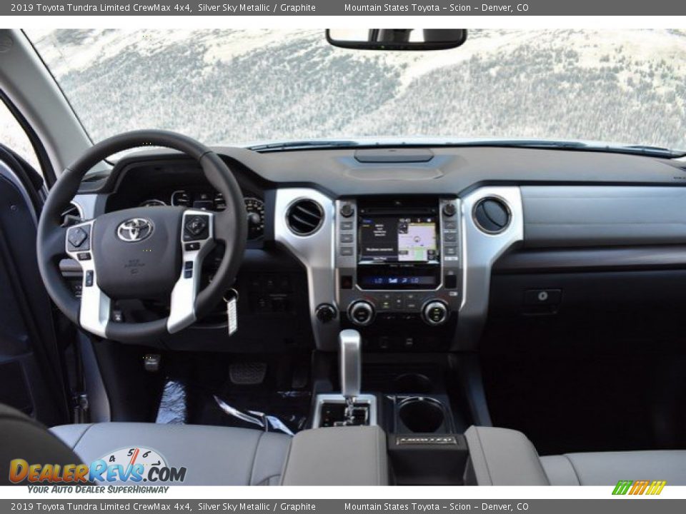 2019 Toyota Tundra Limited CrewMax 4x4 Silver Sky Metallic / Graphite Photo #7