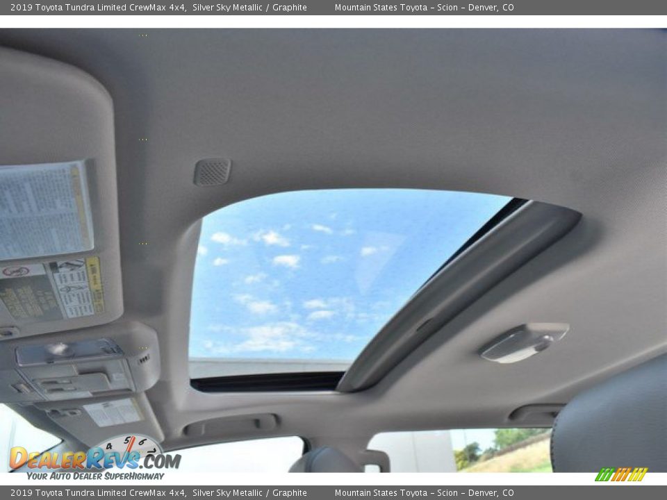 2019 Toyota Tundra Limited CrewMax 4x4 Silver Sky Metallic / Graphite Photo #8