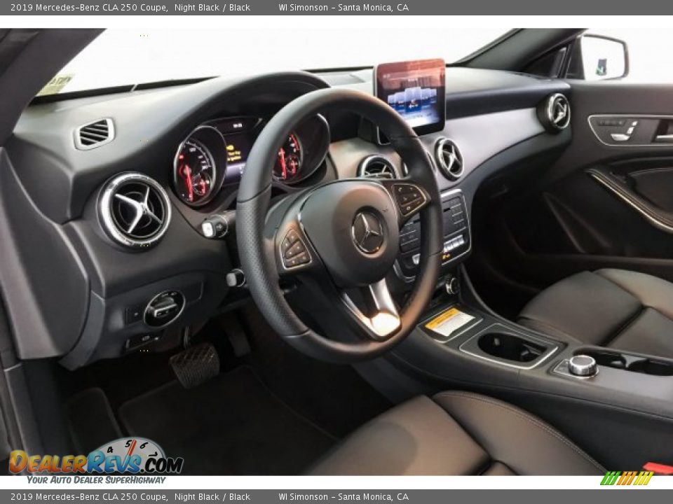2019 Mercedes-Benz CLA 250 Coupe Night Black / Black Photo #4