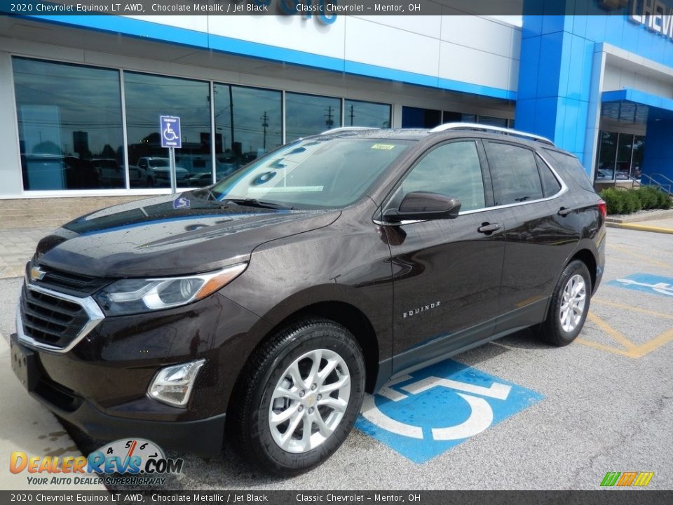 2020 Chevrolet Equinox LT AWD Chocolate Metallic / Jet Black Photo #1