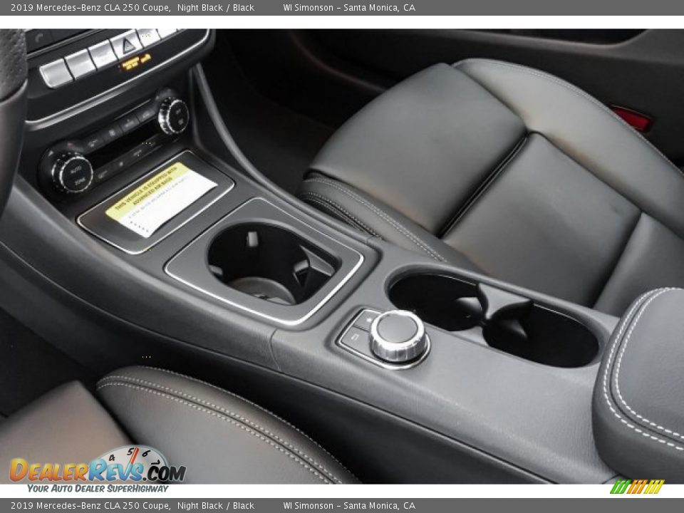 2019 Mercedes-Benz CLA 250 Coupe Night Black / Black Photo #7