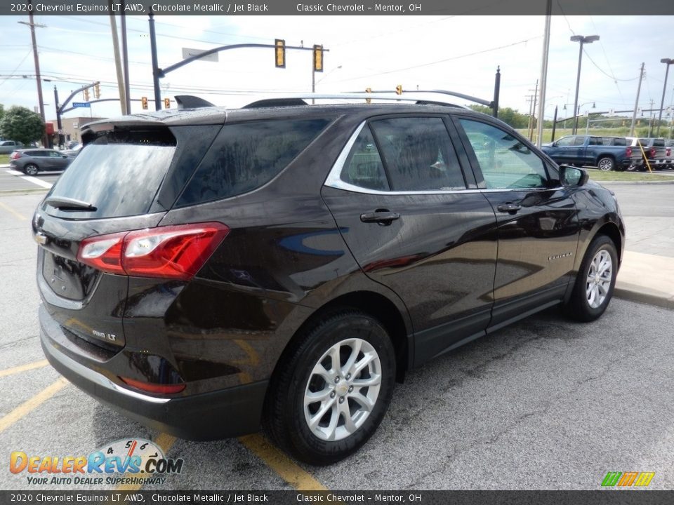 2020 Chevrolet Equinox LT AWD Chocolate Metallic / Jet Black Photo #4