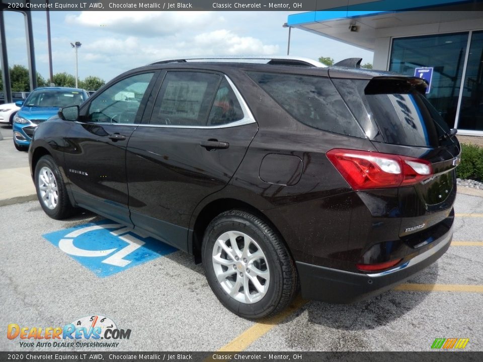 2020 Chevrolet Equinox LT AWD Chocolate Metallic / Jet Black Photo #5