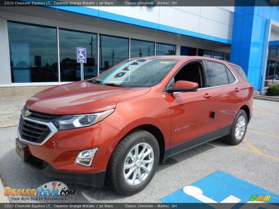 2020 Chevrolet Equinox LT Cayenne Orange Metallic / Jet Black Photo #1