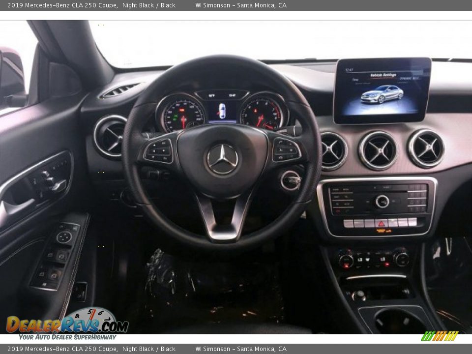 2019 Mercedes-Benz CLA 250 Coupe Night Black / Black Photo #4