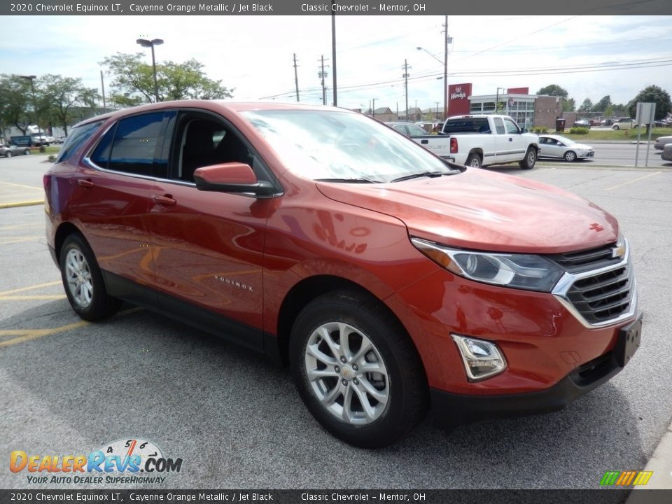 2020 Chevrolet Equinox LT Cayenne Orange Metallic / Jet Black Photo #3