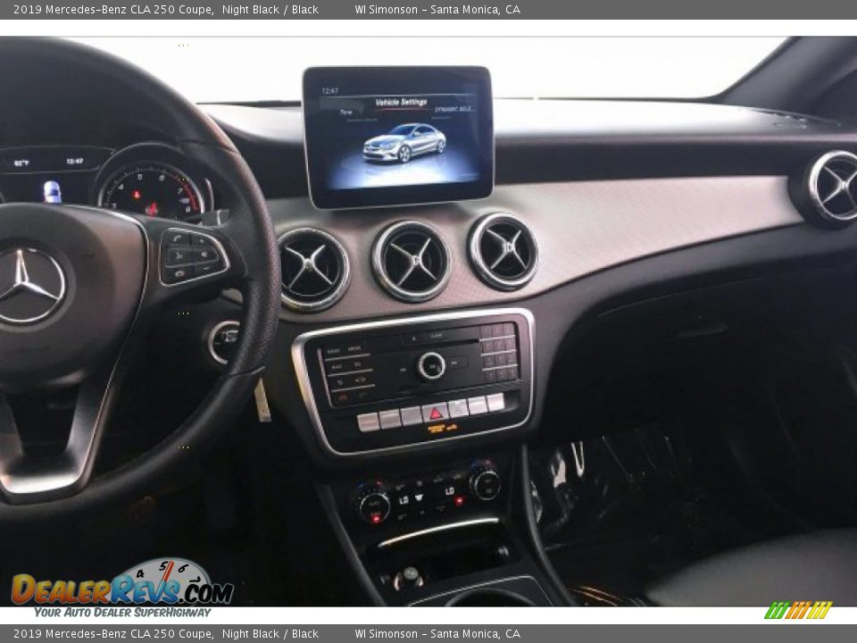 2019 Mercedes-Benz CLA 250 Coupe Night Black / Black Photo #5