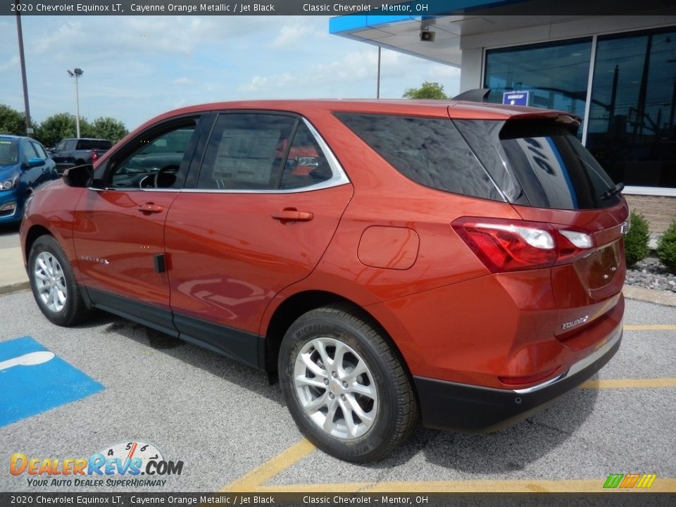 2020 Chevrolet Equinox LT Cayenne Orange Metallic / Jet Black Photo #5