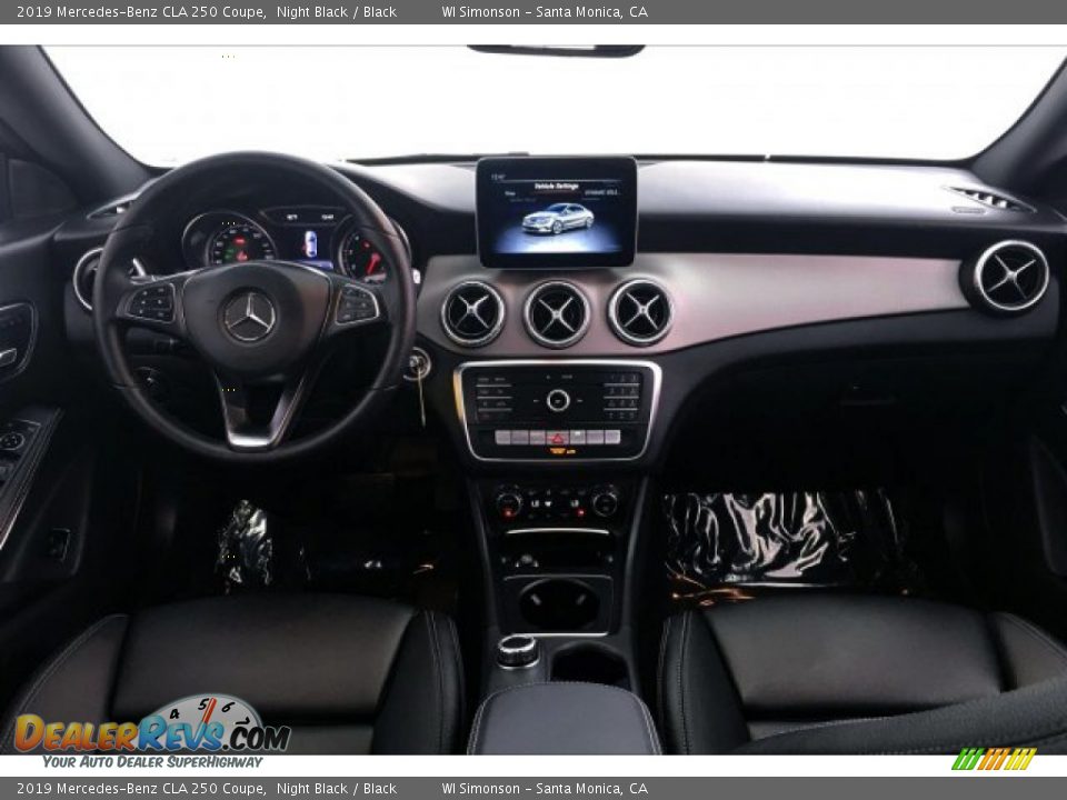 2019 Mercedes-Benz CLA 250 Coupe Night Black / Black Photo #17