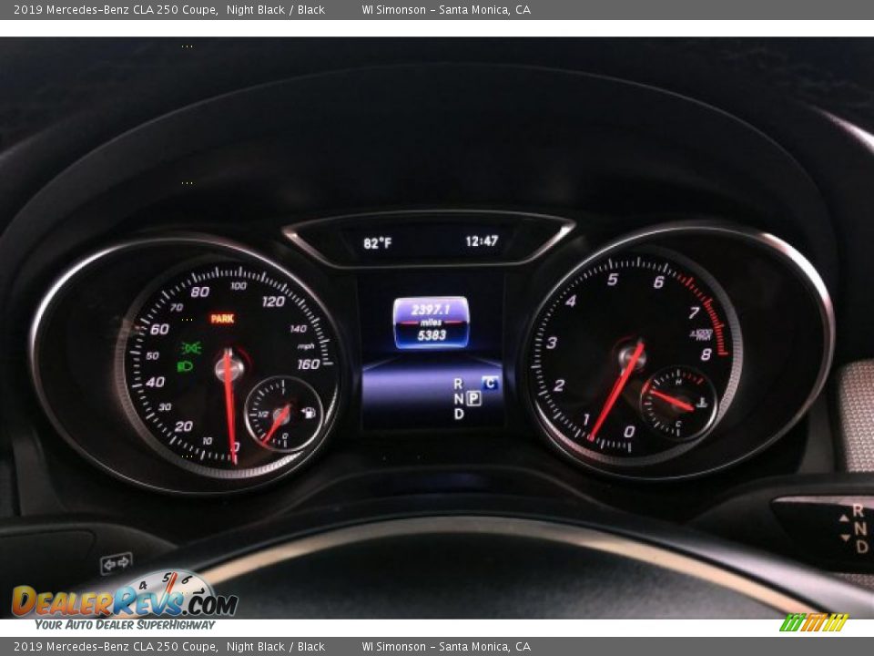 2019 Mercedes-Benz CLA 250 Coupe Night Black / Black Photo #20