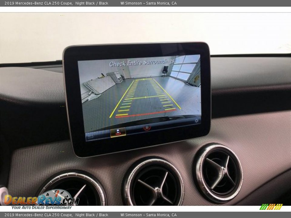 2019 Mercedes-Benz CLA 250 Coupe Night Black / Black Photo #21