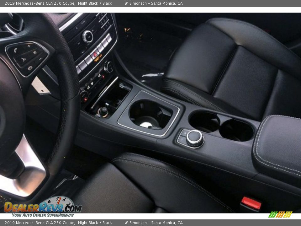 2019 Mercedes-Benz CLA 250 Coupe Night Black / Black Photo #23
