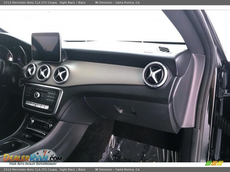2019 Mercedes-Benz CLA 250 Coupe Night Black / Black Photo #28