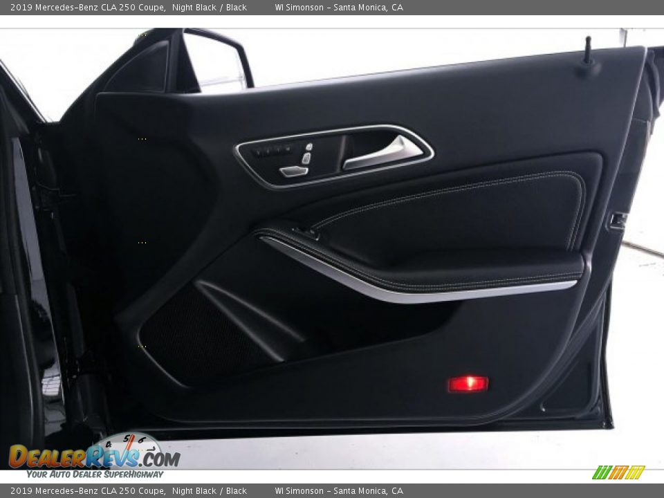 2019 Mercedes-Benz CLA 250 Coupe Night Black / Black Photo #29