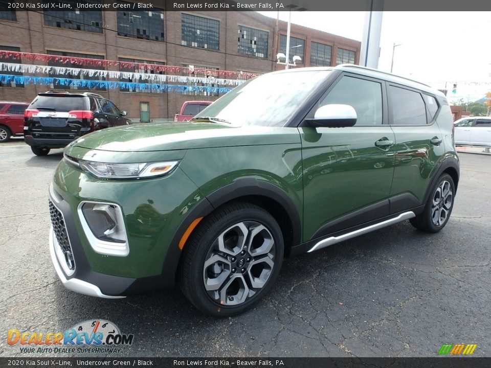 Undercover Green 2020 Kia Soul X-Line Photo #7
