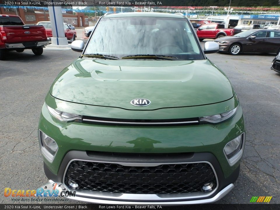 2020 Kia Soul X-Line Undercover Green / Black Photo #8