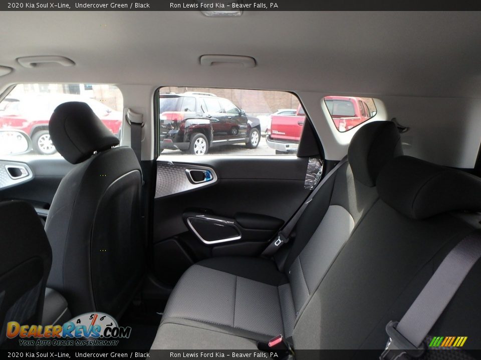 2020 Kia Soul X-Line Undercover Green / Black Photo #13
