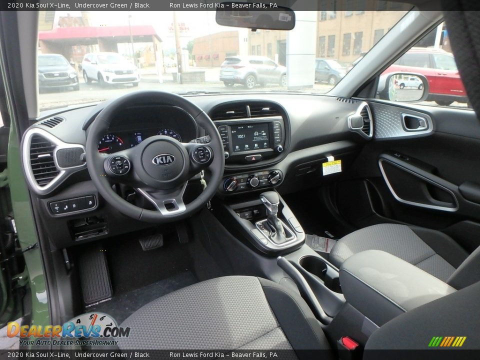 Black Interior - 2020 Kia Soul X-Line Photo #14