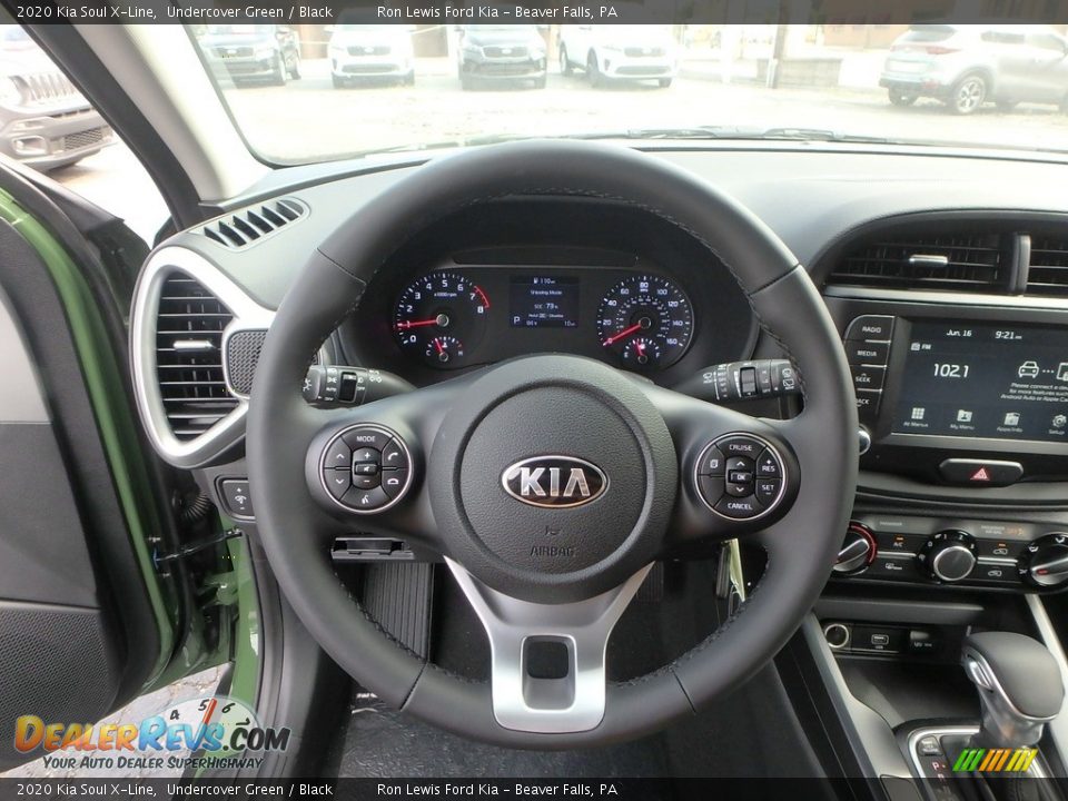 2020 Kia Soul X-Line Steering Wheel Photo #16