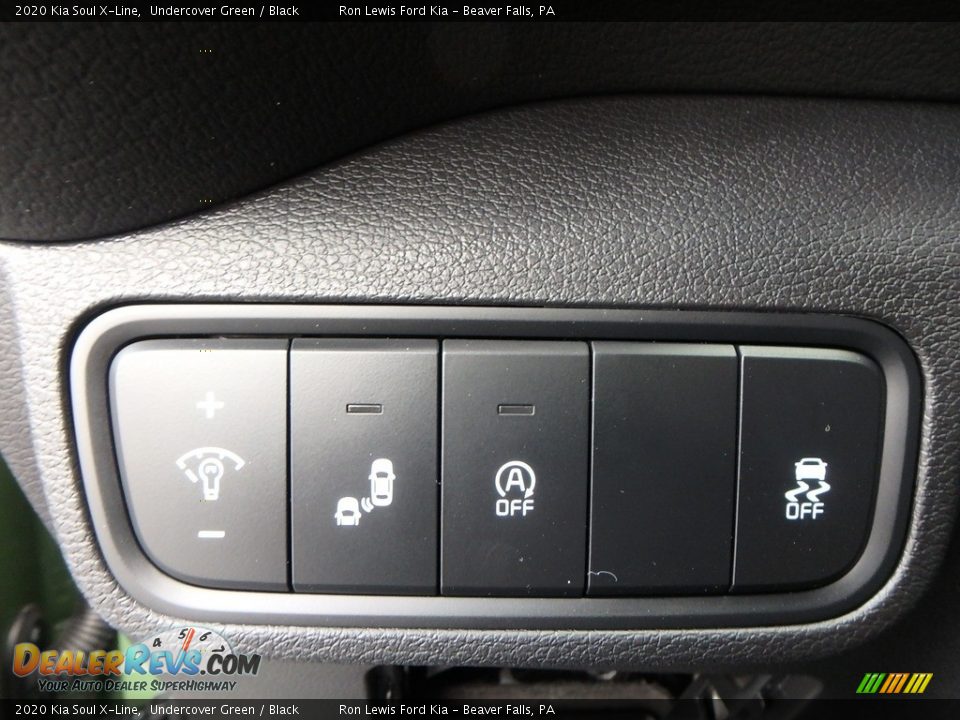 2020 Kia Soul X-Line Undercover Green / Black Photo #17