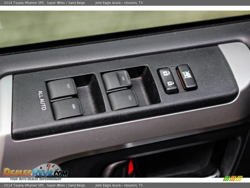 2014 Toyota 4Runner SR5 Super White / Sand Beige Photo #15