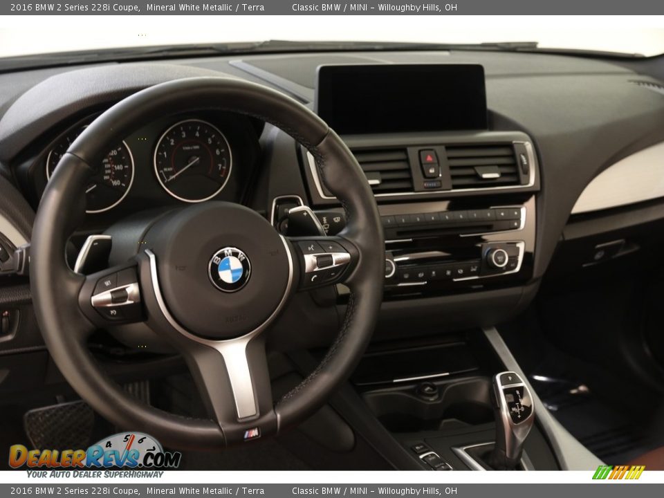 2016 BMW 2 Series 228i Coupe Mineral White Metallic / Terra Photo #6