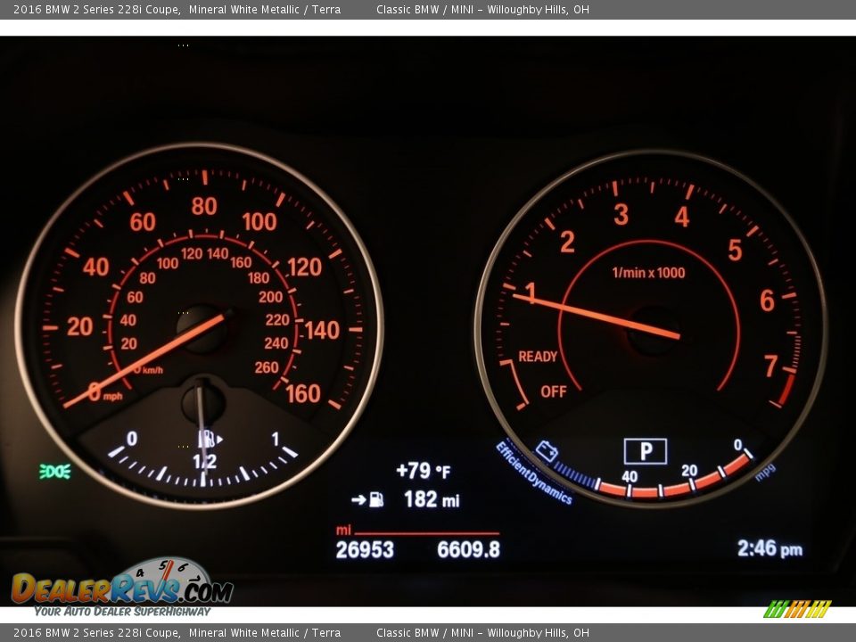 2016 BMW 2 Series 228i Coupe Mineral White Metallic / Terra Photo #7