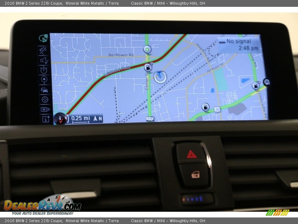 2016 BMW 2 Series 228i Coupe Mineral White Metallic / Terra Photo #14