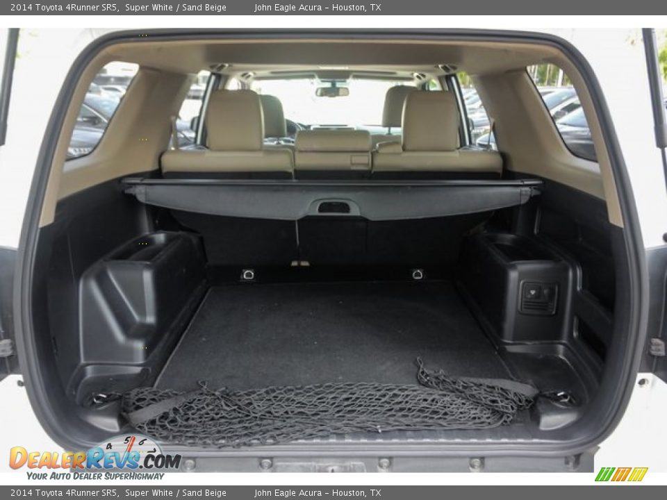 2014 Toyota 4Runner SR5 Super White / Sand Beige Photo #23