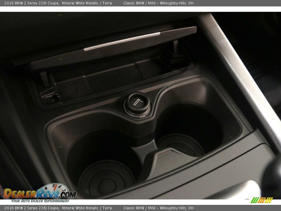 2016 BMW 2 Series 228i Coupe Mineral White Metallic / Terra Photo #17