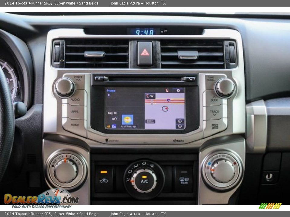 2014 Toyota 4Runner SR5 Super White / Sand Beige Photo #30