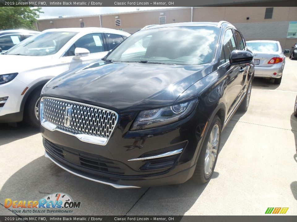 2019 Lincoln MKC FWD Infinite Black Metallic / Ebony Photo #1