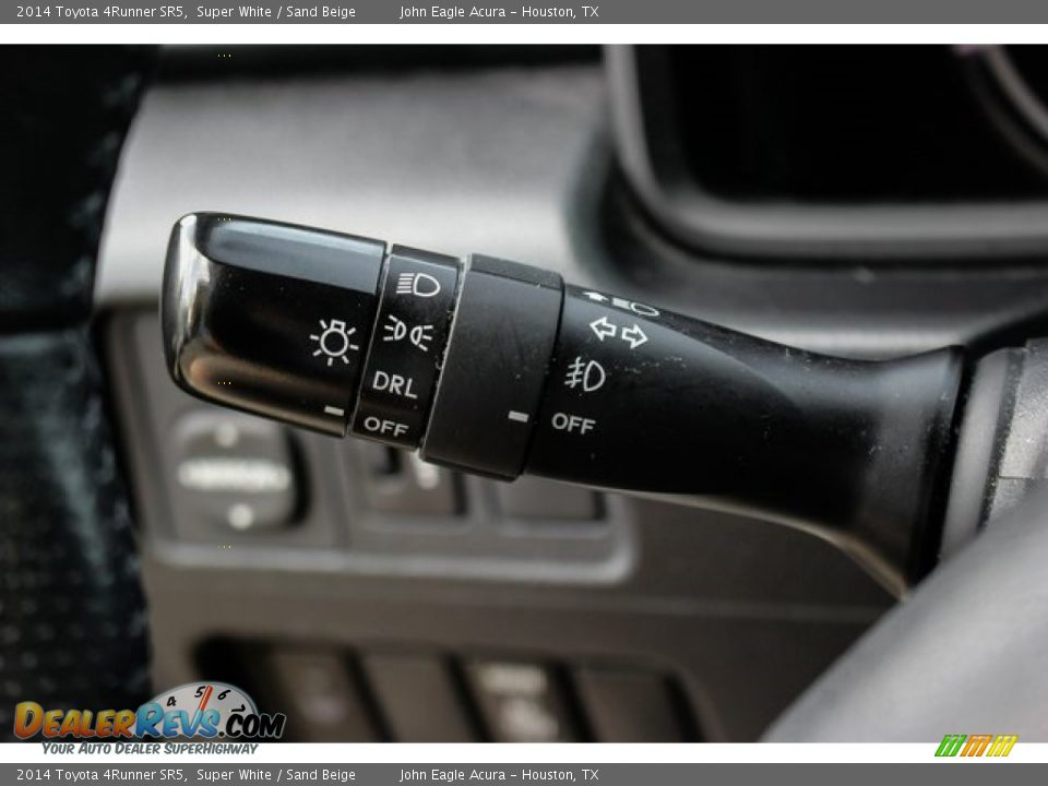 2014 Toyota 4Runner SR5 Super White / Sand Beige Photo #33
