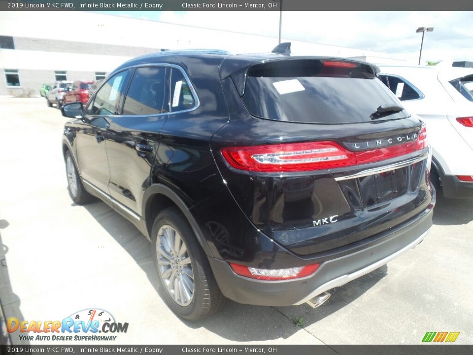 2019 Lincoln MKC FWD Infinite Black Metallic / Ebony Photo #3
