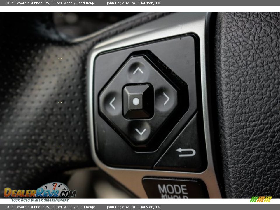 2014 Toyota 4Runner SR5 Super White / Sand Beige Photo #34