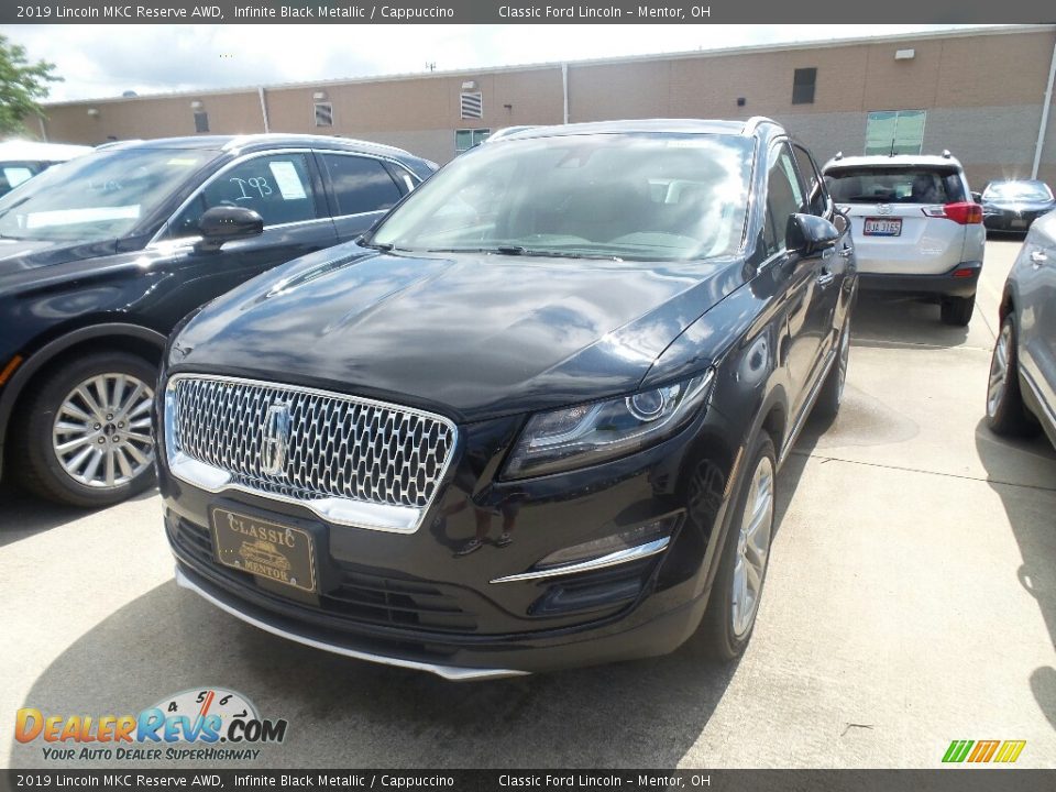 2019 Lincoln MKC Reserve AWD Infinite Black Metallic / Cappuccino Photo #1