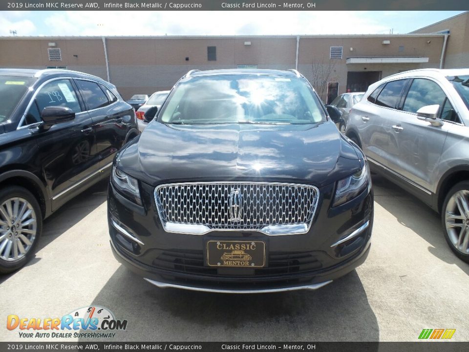 2019 Lincoln MKC Reserve AWD Infinite Black Metallic / Cappuccino Photo #2