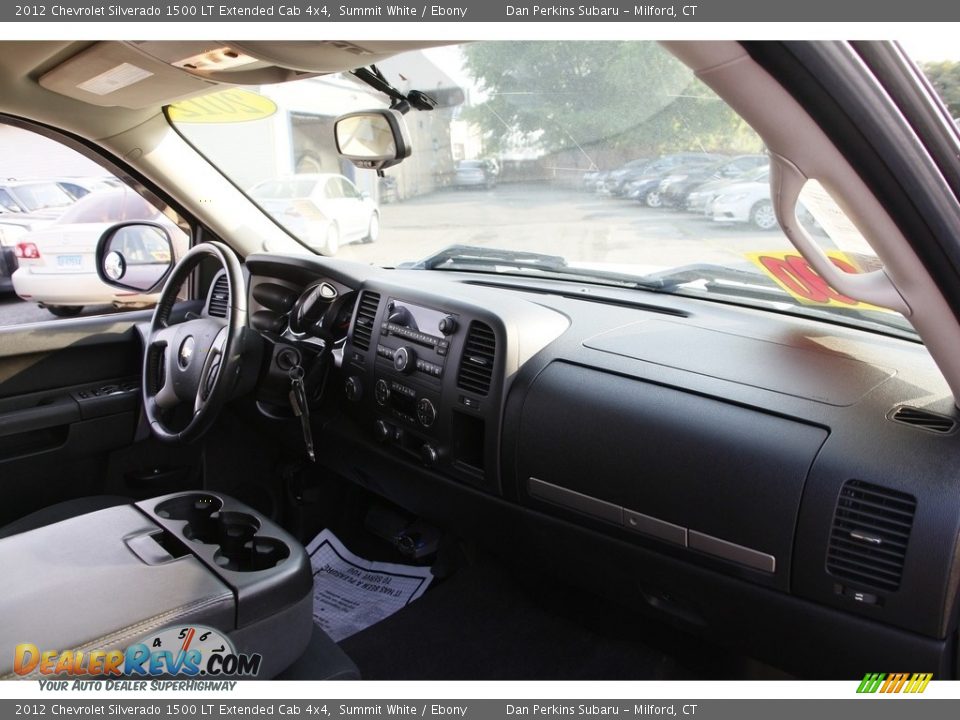 2012 Chevrolet Silverado 1500 LT Extended Cab 4x4 Summit White / Ebony Photo #12