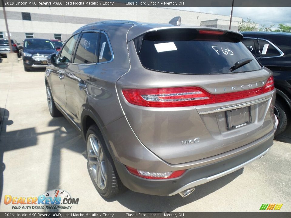 2019 Lincoln MKC Reserve AWD Iced Mocha Metallic / Ebony Photo #3