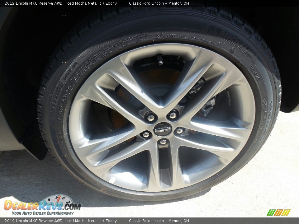 2019 Lincoln MKC Reserve AWD Iced Mocha Metallic / Ebony Photo #4