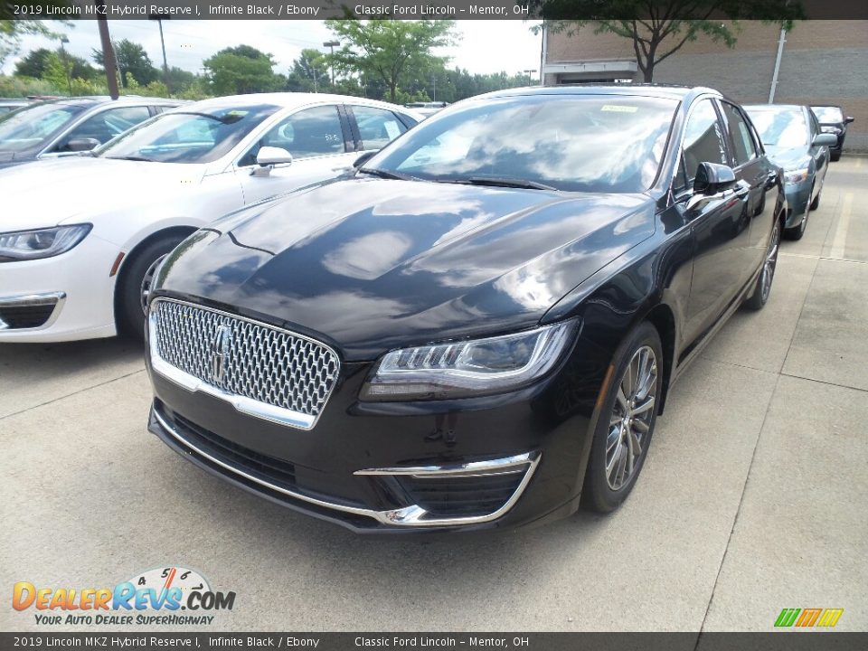 2019 Lincoln MKZ Hybrid Reserve I Infinite Black / Ebony Photo #1