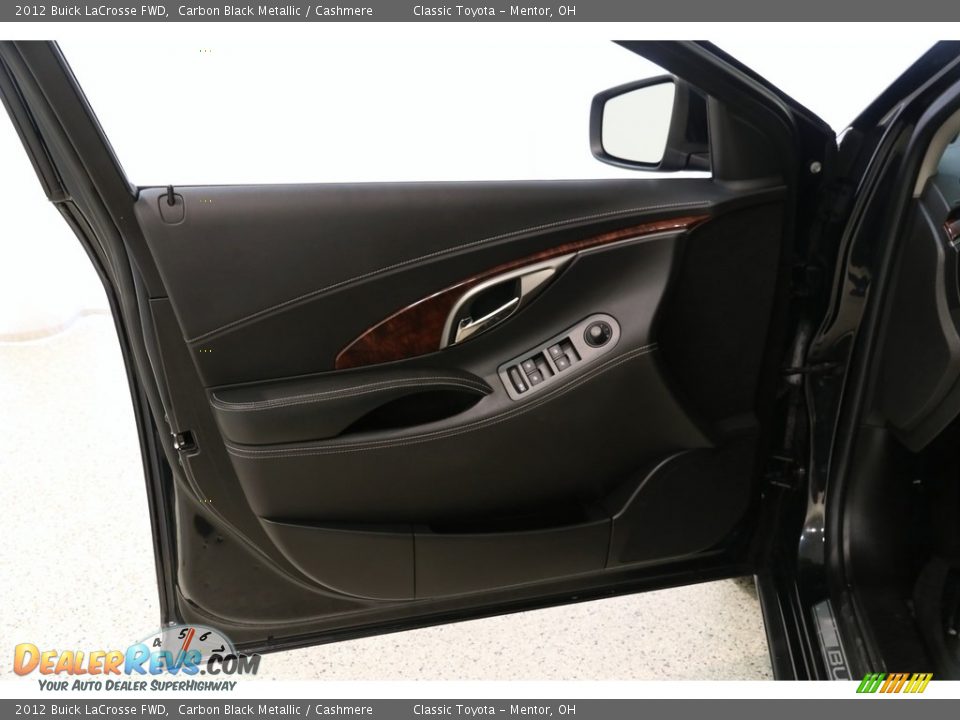 2012 Buick LaCrosse FWD Carbon Black Metallic / Cashmere Photo #4