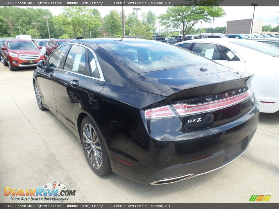 2019 Lincoln MKZ Hybrid Reserve I Infinite Black / Ebony Photo #3