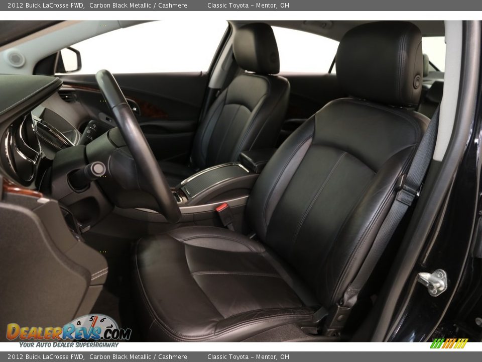 2012 Buick LaCrosse FWD Carbon Black Metallic / Cashmere Photo #5