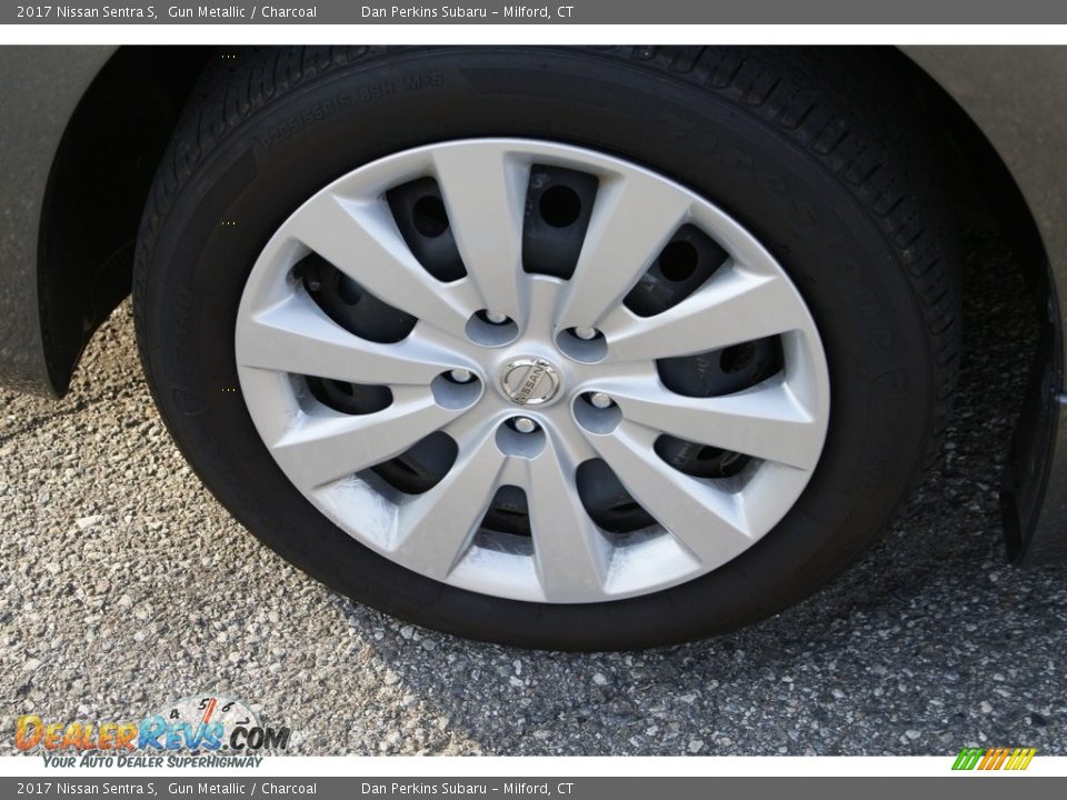 2017 Nissan Sentra S Gun Metallic / Charcoal Photo #21